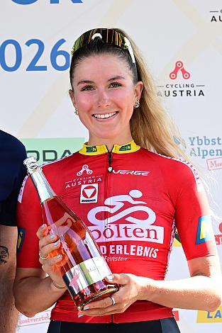 Beste Österreicherin Leila Gschwendtner (AUT, Smurfit Westrock Cycling Team) Sportland NÖ women tour