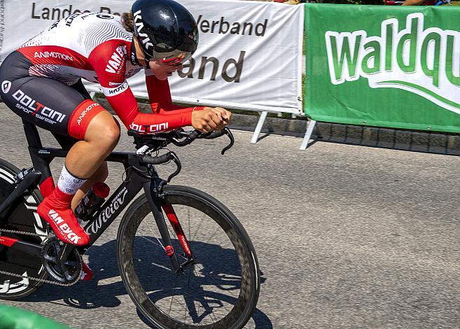 Christina Schweinberger (AUT, Doltcini - Van Eyck Sport UCI Woman Cycling Team) ÖSTM Einzelzeitfahren,  Lutzmannsburg, Österreichische Staatsmeisterschaft U23, Elite Damen und Herren