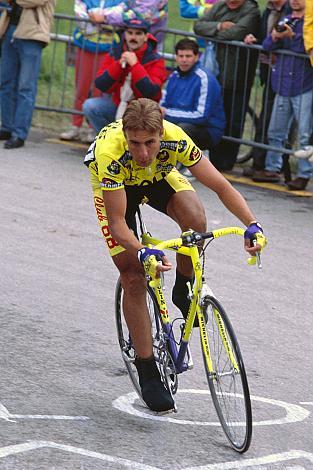 Paolo Botarelli (ITA, Team Jolly Componibili) am Monte Bodone,14. Etappe, Corvara to Monte Bondone