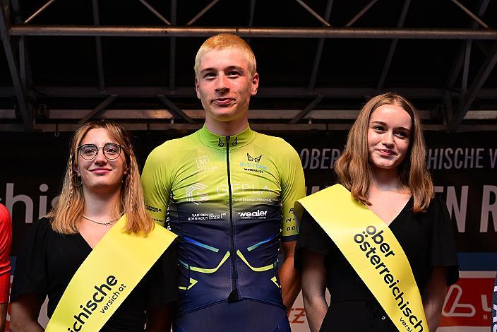 Etappensieger Anco Ballif (NED, Gepla-Watersley R+D Cycling) 2. Etappe Sarleinsbach - Sarleinsbach, Int. Oberösterreichische Versicherung OÖ Junioren Oberösterreich Rundfahrt