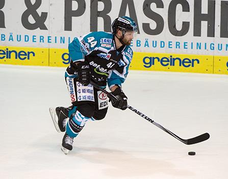 Olivier Latendresse (EHC Liwest Black Wings Linz) EHC Liwest Black Wings Linz vs Graz 99ers