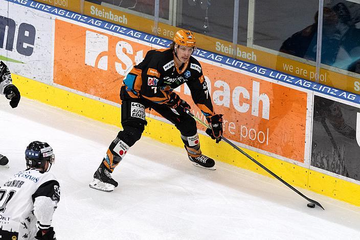 Brian Lebler (Steinbach Black Wings Linz) Steinbach Black Wings Linz vs Tesla Orli Znojmo, bet-at-home ICE Hockey League