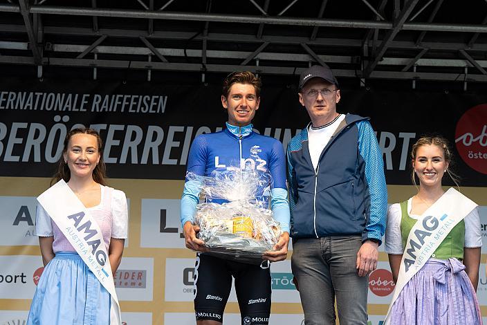 Etappensieger Andreas Stokbro Nielsen (NOR, Team Coop), Führender in der Punktewertung Wels Max.Center - Amag Ranshofen,  Int. Raiffeisen Oberösterreich Rundfahrt UCI Kat. 2.2
