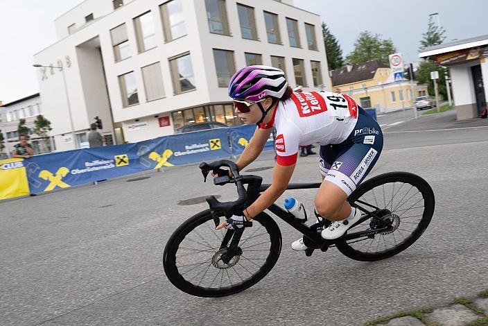 Elisa Winter (AUT, Union Raiffeisen Radteam Tirol) Führende Damen Radliga Damen Elite, U23, Cycling League Austria Radliga, Kriterium Braunau am Inn, OÖ