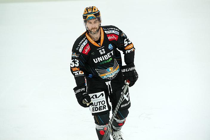 Marc-Andre Dorion (Steinbach Black Wings Linz) Steinbach Black Wings Linz vs HC Pustertal Woelfe, 7. Runde ICE Hockey League, Steinbach Black Wings Linz, Linz AG Eisarena 