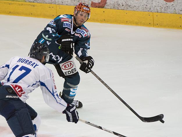 #79 Gregor Baumgartner, Linz, EHC Liwest Black Wings Linz vs KHL Medvescak Zagreb          