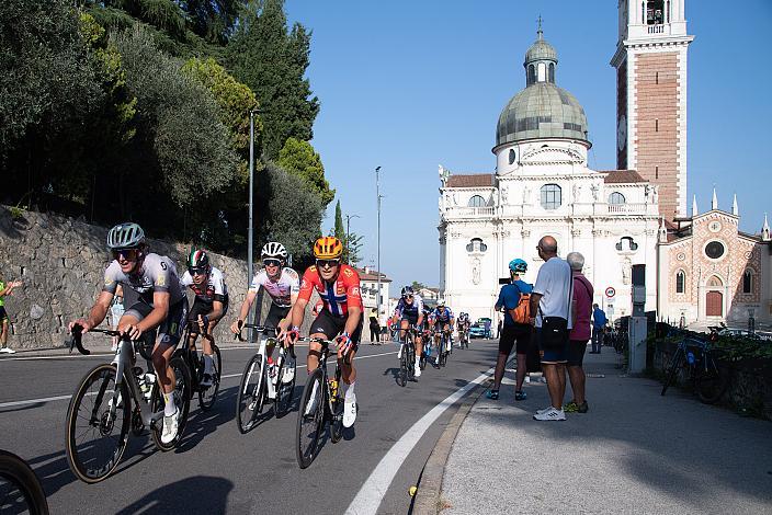 Das Peleton in Vicenza am Monte Berico