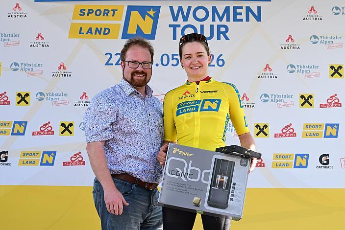 Gesamtführende Liv Wenzel (LUX, Team Luxembourg),  Sportland NÖ women tour
