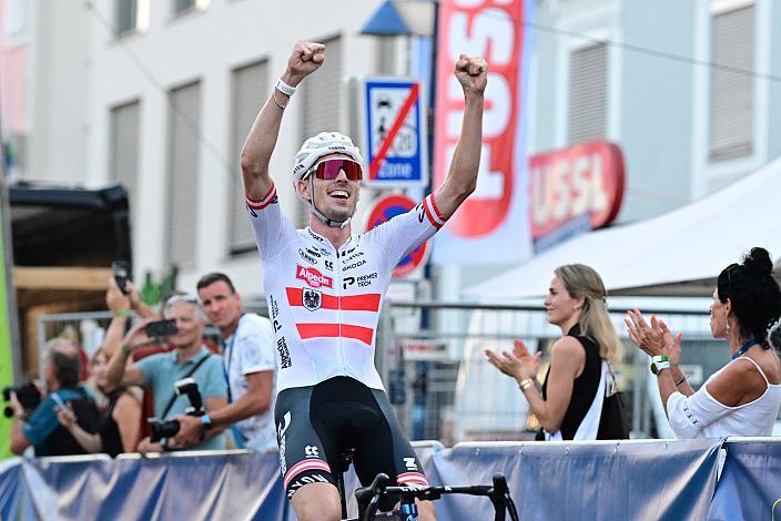 Sieger Michael Gogl (AUT, Alpecin - Premier Tech), Herren Elite, U23, Road Cycling League Austria, Kriterium Wels