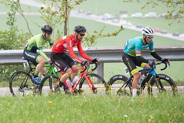 Timon Loderer (GER, Hrinkow Advarics Cycleang), Jodok Salzmann (AUT, WSA KTM Graz), Sascha Weber (GER, Trek - Vaude), Herren Elite, U23, Radliga, GP Vorarlberg, Nenzing