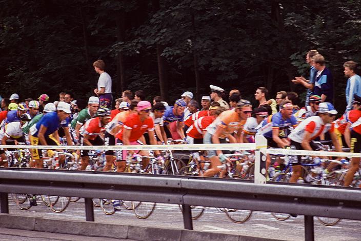 v.l. Herren Profi Rennen, Strasse WM Stuttgart, 1991