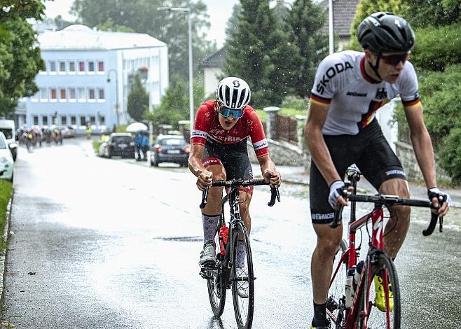 Sieger Georg Steinhauser (GER, Deutschland), Maximilian Schmidbauer (AUT, Team Ã–sterreich) Punktetrikot 2. Etappe Rohrbach - Rohrbach, OberÃ¶sterreich Junioren Rundfahrt