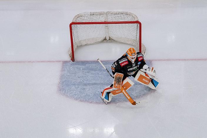 Tormann Rasmus Tirronen (Steinbach Black Wings Linz) Steinbach Black Wings Linz vs HCB Südtirol Alperia, Viertelfinale, 6. Runde ICE Hockey League, Linz AG Eisarena 