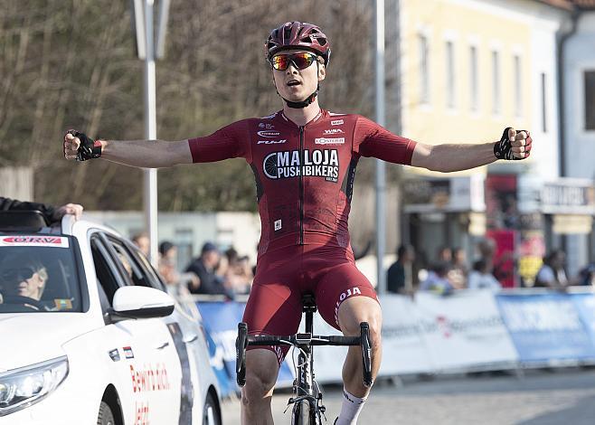 Daniel Auer (AUT, Maloja Pushbikers) 59. Rad SaisonerÃ¶ffnungsrennen Leonding, Rad Bundesliga 2019