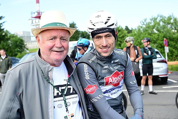 Karl Glas, Michael Gogl (AUT, Alpecin-Deceuninck), 3. Etappe Salzburg - Gaisberg,  Tour of Austria