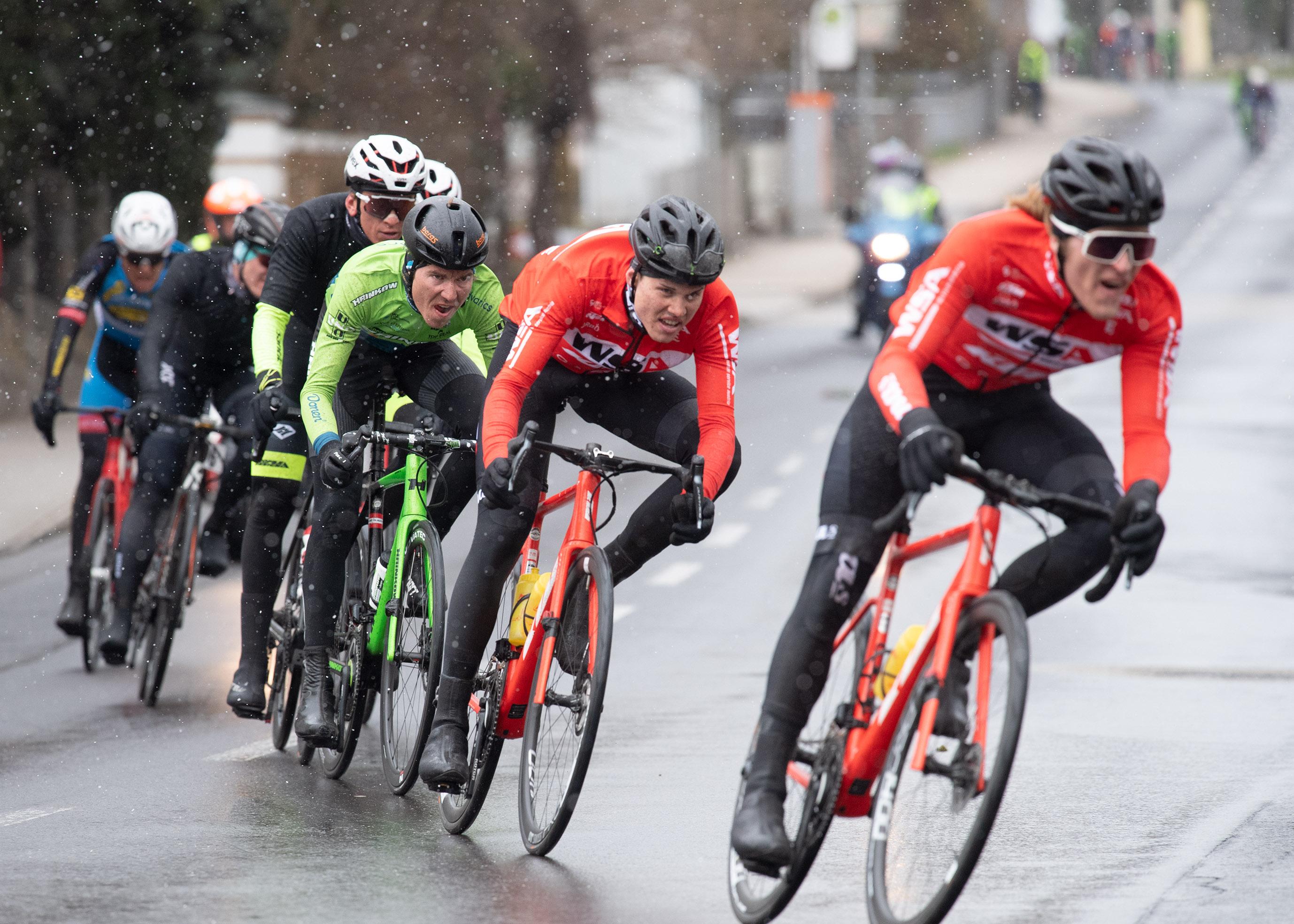 Daniel Eichinger (AUT, Hrinkow Advarics Cycleang Team) Herren Elite, U23, Radliga, 60. Radsaison-Eröffnungsrennen Leonding, Oberösterreich 