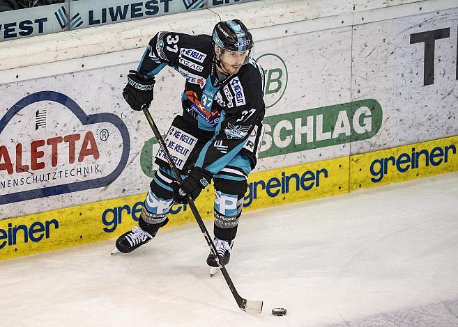  Andreas Kristler (EHC Liwest Black Wings Linz) EHC Liwest Black Wings Linz vs EKHL Medvescak Zagreb