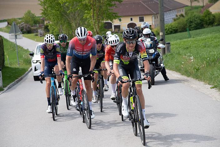 Roger Kluge (GER, Rad Net Osswald), Adam Obdrzalek (CZE, Team Elkov Kasper), Sebastian Putz (AUT, Tirol KTM Cycling Team), Jonas Rapp (GER, Hrinkow Advarics), Herren Elite, U23, Road Cycling League Austria, 62. Raika Kirschbluetenrennen, Wels, Oberösterreich