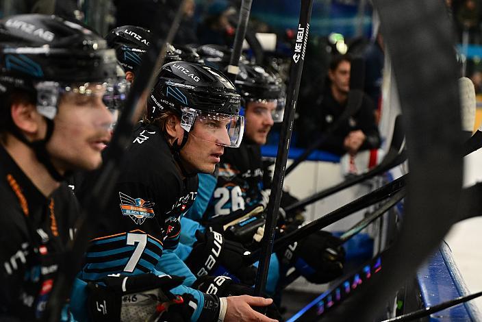 Brian Lebler (Steinbach Black Wings Linz) 26. Runde ICE, Steinbach Black Wings Linz vs HCInnsbruck, Linz AG Eisarena