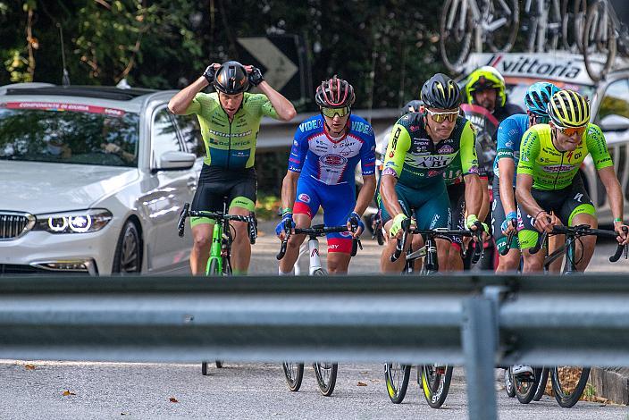 Luka Pajek (SLO, Hrinkow Advarics Cycleang Team) in der Ausreissergruppe  Giro del Veneto UCI 1.1