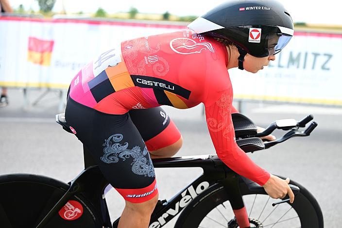 Elisa Winter (AUT, Wheel Divas Cycling Team)  ÖM Staatsmeisterschaft, Zeitfahren, Frauenkirchen, Burgenland