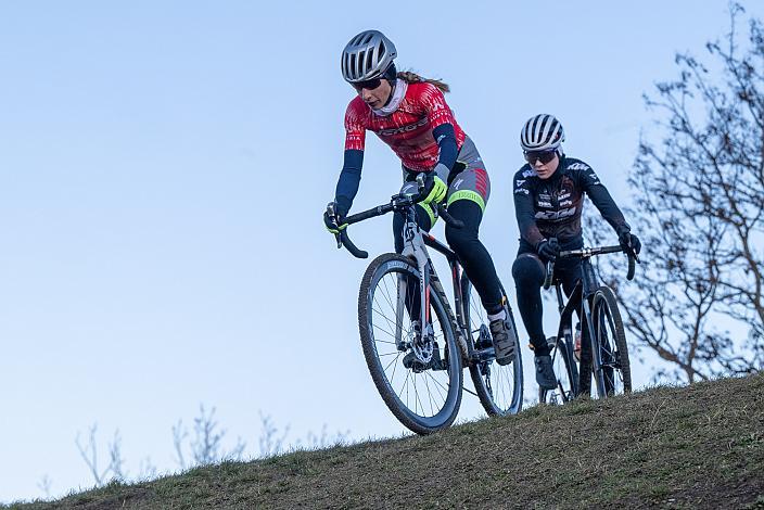 Damen Cupsiegerin Silke Mair (AUT, URC Ried 2 Rad Ginzinger) Rad Cyclo Cross, ÖSTM/ÖM Querfeldein, Ciclo Cross, Cycling Austria, Maria Enzersdorf, NÖ