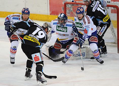 Rob Shearer Liwest Black Wings Linz vs. EC REKORD Fenster VSV