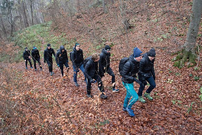 Teambuilding, Wanderung auf den Steyrer Hausberg den Damberg, Team Hrinkow Advarics Meeting, 2022.12.02, Steyr