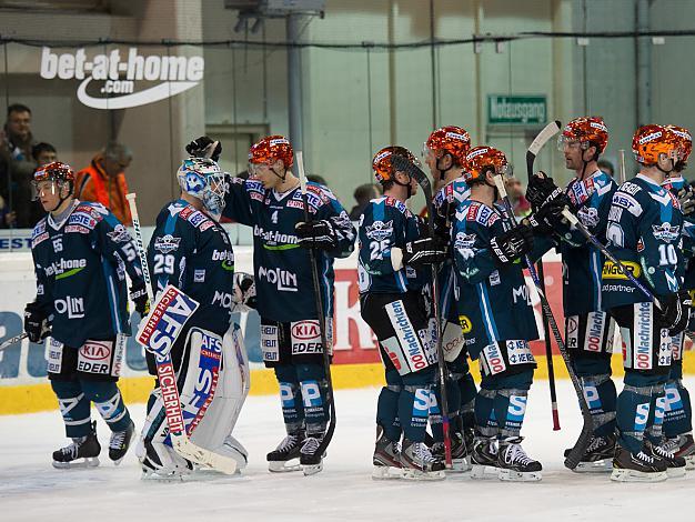 Linz feiert, EHC Liwest Black Wings Linz vs EC VSV, Pick Round