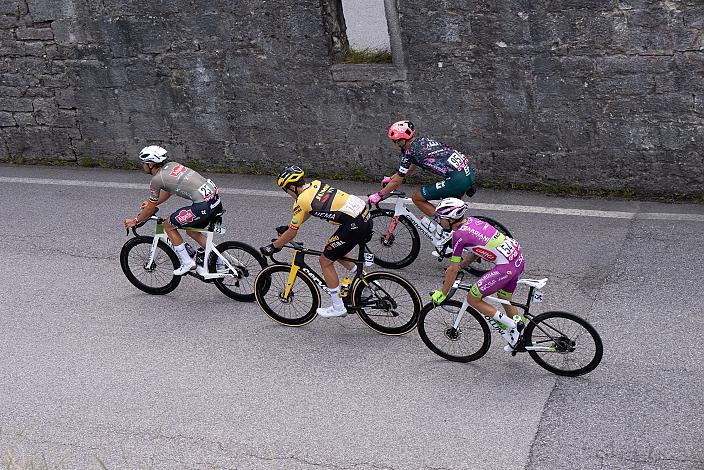 v.l. Dries de Bondt (BEL, Alpecin-Fenix), Eduardo Affini (ITA, Team Jumbo-Visma), Magnus Cort (DEN, EF Education-EasyPost), Davide Gabburo (ITA, Bardiani CSF Faizane)