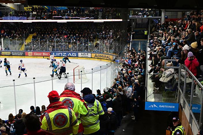 33. Runde ICE, Steinbach Black Wings Linz vs HC Innsbruck, Linz AG Eisarena 
