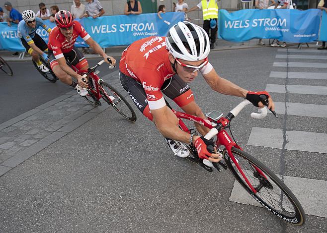 Michael Gogl (AUT, Trek - Segafredo), John Degenkolb (GER, Trek - Segafredo) 20. Welser Innenstadt Kriterium