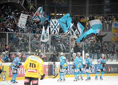 Die Linzer schaffen den Ausgleich, Vienna Capitals vs. Liwest Black Wings 