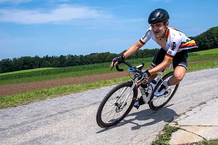 Lukas Griesser (AUT, Team Österreich) 46. Int. Keine Sorgen,  Junioren Rundfahrt UCI Kat. MJ 2.1, 3. Etappe Bad Wimsbach/Neydharting - Strass im Attergau