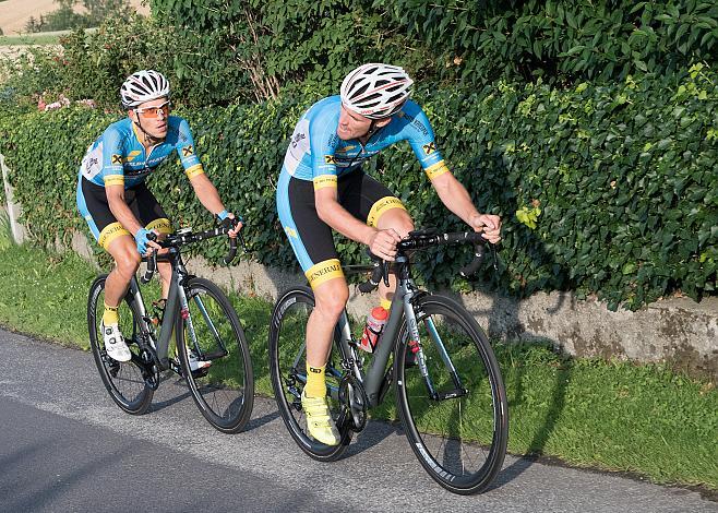 Stephan Rabitsch (AUT, Team Felbermayr Simplon Wels), Riccardo Zoidl (AUT, Team Felbermayr Simplon Wels) 1. Etappe Linz - Pelmberg