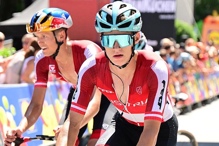  Valentin Hofer (AUT, Austria), 3. Etappe von Lienz nach St. Johann Alpendorf, 188km, Tour of Austria