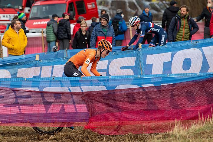 Sieger Nr. 20 David Haverdings (NED), Junioren, UCI Cyclocross World Cup, Tabor CZ