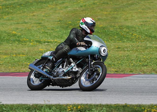 Johann Burger, Ducati, Historische Parade