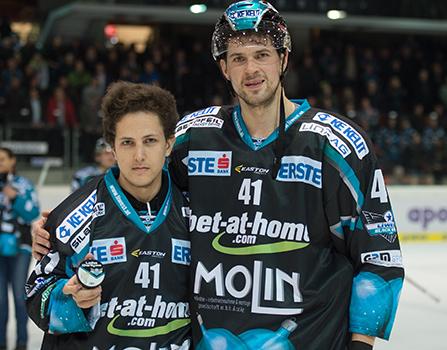Mario Altmann (EHC Liwest Black Wings Linz), Ladies Charity, EHC Liwest Black Wings Linz vs HDD TELEMACH Olimpija Ljubljana, Laibach