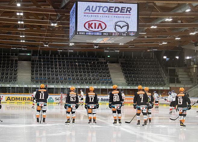 Das Team der Steinbach Black Wings 1992 Steinbach Black Wings 1992 vs HC TWK Innsbruck  , Eishockey, Bet at Home ICE Hockey League