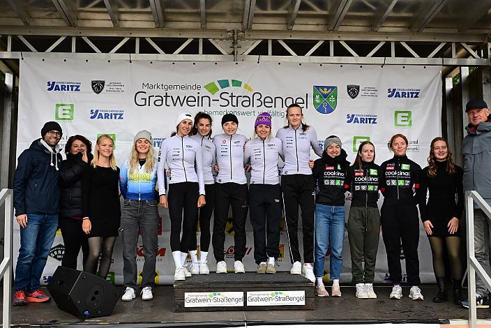 Siegerinnne Union Raiffeisen Radteam Tirol Damen Teamwertung Road Cycling League, Judendorf - Plesch, Stmk