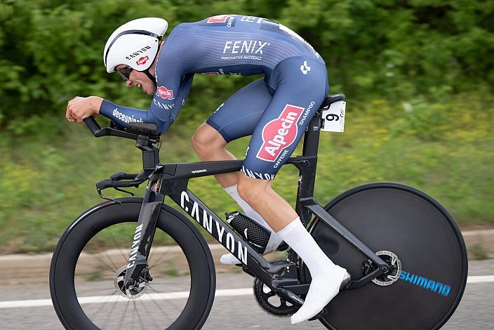 Tobias Bayer (AUT, Alpecin-Fenix) Elite Herren, Österreichische Meisterschaft Einzelzeitfahren, Novo Mesto, Slowenien