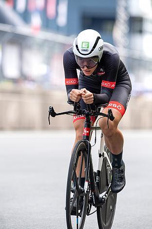 Petra Zsanko (HUN, Team Cookina ARBÖ ASKÖ Graz RLM Stmk) MYGYM Race am Salzburg Ring, Zeitfahren, ÖRV RadLiga, Radsport, Radliga, ÖRV, Damen Elite, 