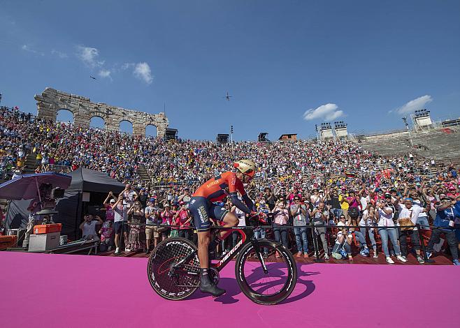 Vincenzo Nibali (ITA, Bahrain Merida Pro Cycling Team) Verona Giro, Giro d Italia, Radsport, 102. Giro d Italia - 21. Etappe Zeitfahren 