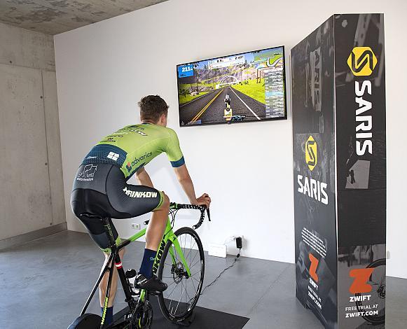 Jan Koller (AUT, Hrinkow Advarics Cycleang), Zwift Training BikeAkademie Steyr, Rennrad in Oberösterreich, Team Hrinkow Advarics Cycleang,  Hrinkow Rennrad