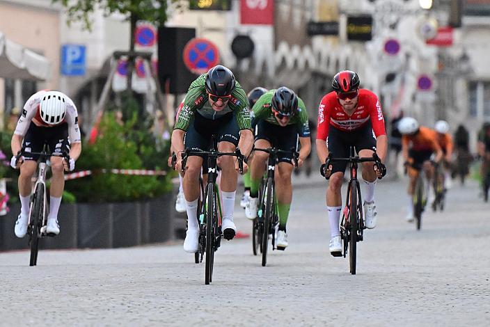 Loic Bettendorff (LUX, Hrinkow Advarics) gewinnt in Steyr, 27. Int. ASVÖ - HRINKOW City Kriterium Steyr, Herren Elite, ÖRV, Radsport, Mountainbike, ELITE Rennrad
