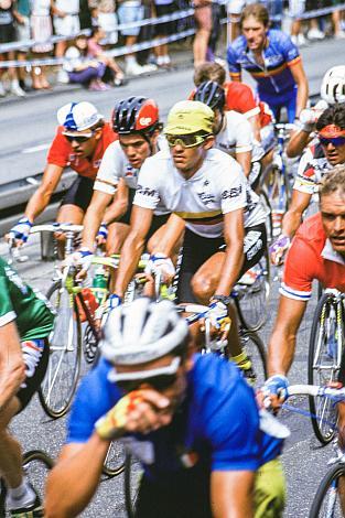 v.l. Herren Profi Rennen, Strasse WM Stuttgart, 1991